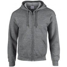 Load image into Gallery viewer, Gildan Heavy Blend™ full zip Hooded Sweatshirt