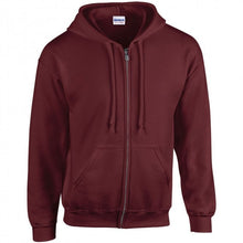 Load image into Gallery viewer, Gildan Heavy Blend™ full zip Hooded Sweatshirt