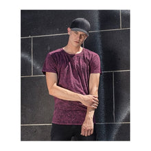 Load image into Gallery viewer, Build Your Brand - Acid wash Round Neck Premium T-shirt
