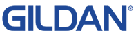 Gildan logo image in blue